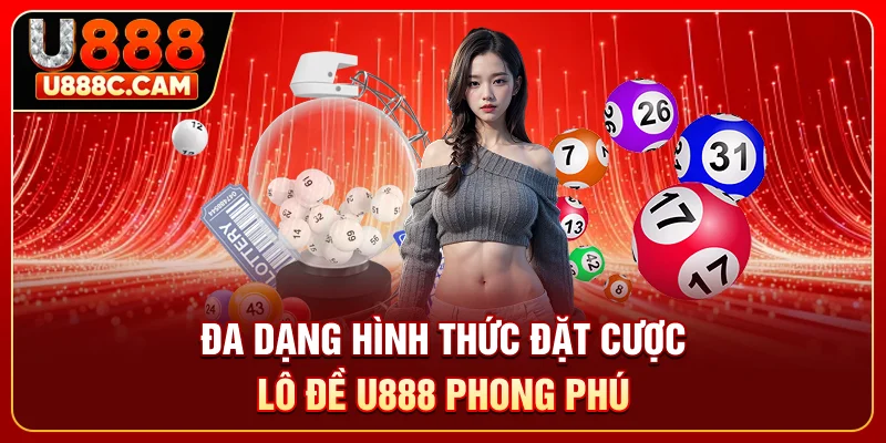 Đa dạng hình thức đặt cược lô đề U888 phong phú
